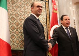 alfano e collega tunisino