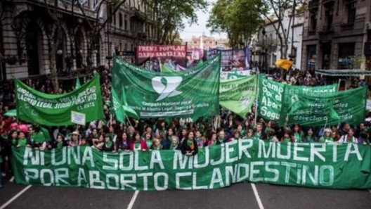 lotta per l'aborto in argentina