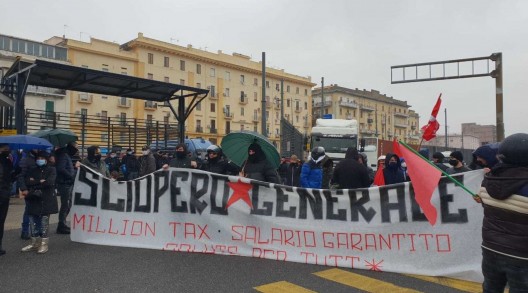uno sciopero generale a Napoli