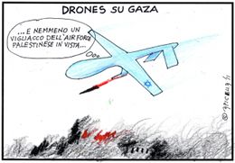 Drones su Gaza