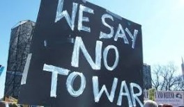 we say not to war
