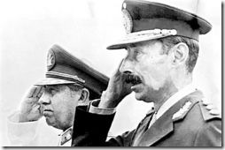 Pinochet e Videla