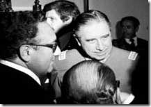 Kissinger e Pinochet