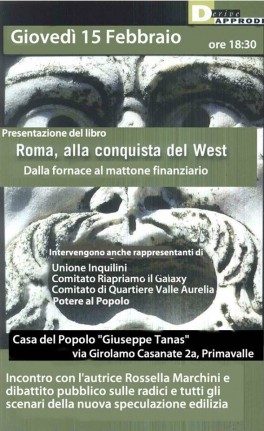 roma, alla conquista del west