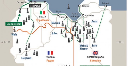libia aree suddivise