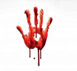 mani sporche di sangue