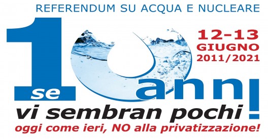 acqua e nucleare referendum
