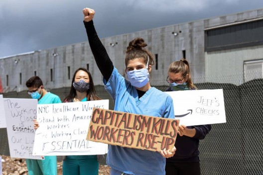 infermiere in sciopero