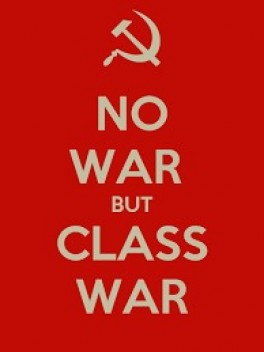 not war but class war