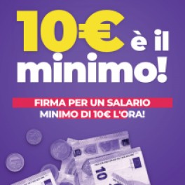 10 euro è il minimo