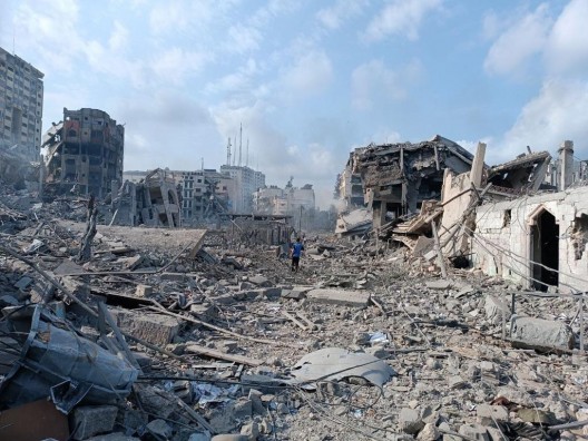 Gaza distrutta